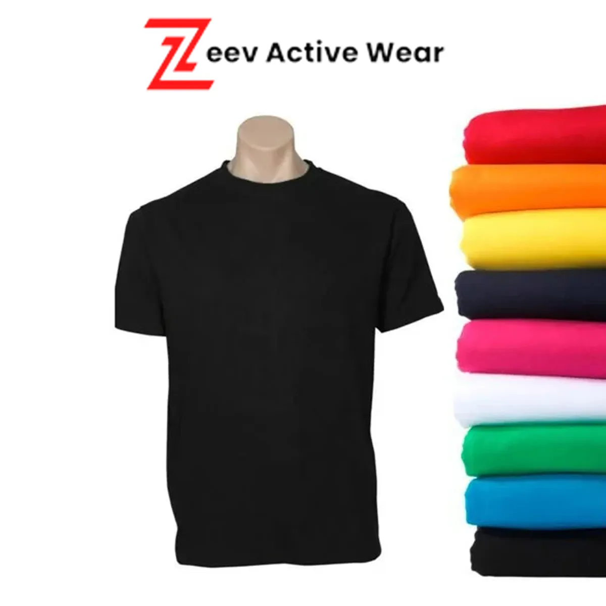 Custom Plain T Wholesale | Zeev Active
